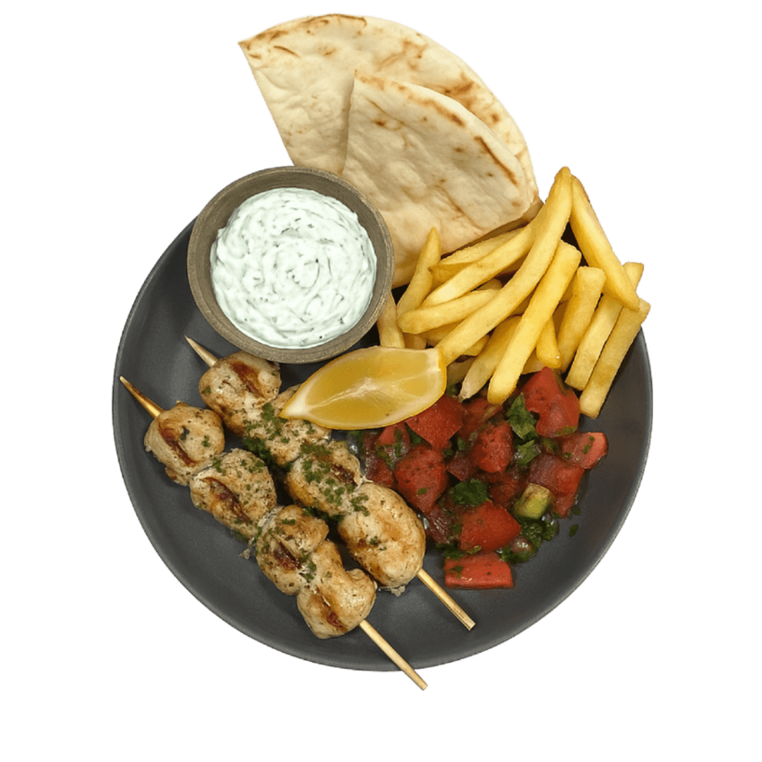ORGANIC CHICKEN SOUVLAKI