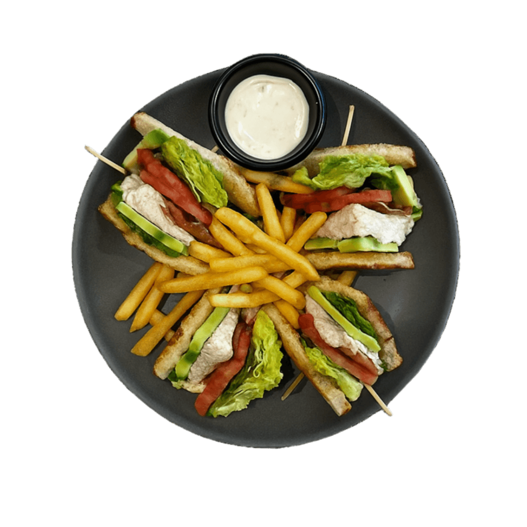 57 OCEAN TURKEY CLUB SANDWICH 